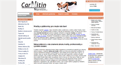 Desktop Screenshot of carnitin-karnitin.cz